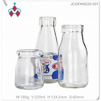 Tejesüveg palack 220ml